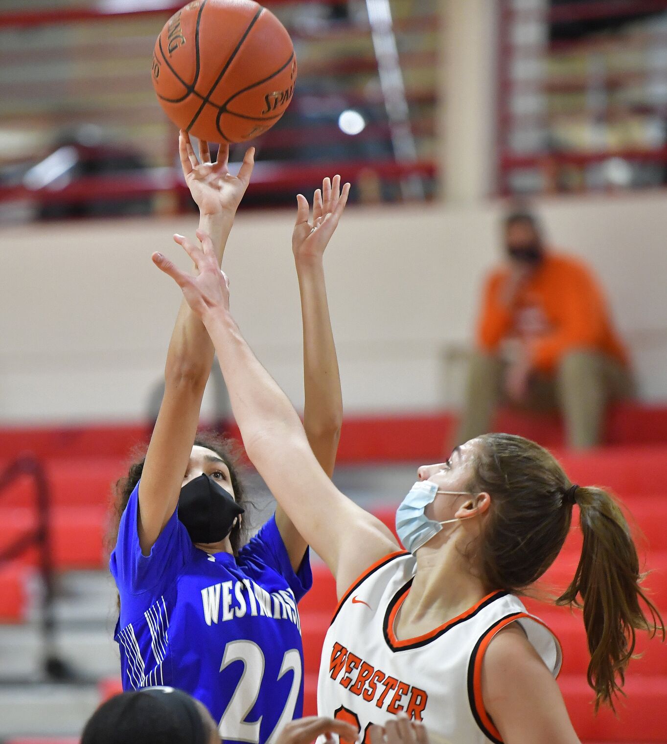 Westminster vs Webster Groves at Visitation Christmas Tournament